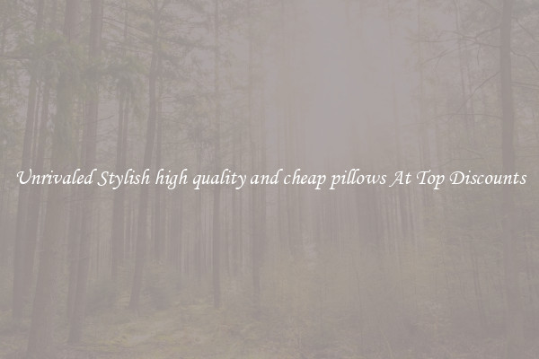 Unrivaled Stylish high quality and cheap pillows At Top Discounts