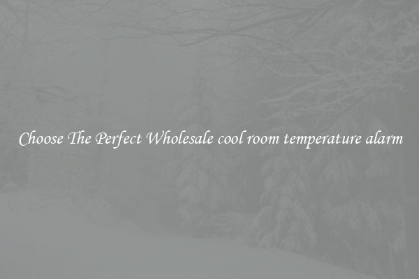 Choose The Perfect Wholesale cool room temperature alarm